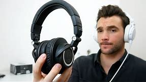 Audio-Technica ATH-M50xBT Bluetooth Headphones Review & Comparison vs ATH-M50x