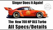 The New 700HP Singer DLS Turbo is an amazing restomod Porsche 911 934/5 based on the Porsche 964.