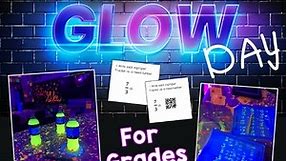 Glow Day Fraction Practice and Review Activities Games for Grades 4 and 5