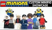 LEGO MINIONS: THE RISE OF GRU Custom Minifigure Showcase