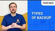 Types of Backup - an Overview of Most Popular Ones