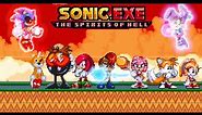 Sonic.Exe The Spirits Of Hell Round 1 and 2(No Deaths!!!)