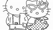 Top 75 Free Printable Hello Kitty Coloring Pages Online