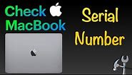 How to find MacBook serial number | Find Serial Number of MacBook Air/ MacBook Pro/ iMac