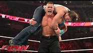 John Cena vs Dean Ambrose – United States Championship Match: Raw, March 30, 2015