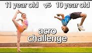 BOY vs GIRL Acro Gymnastics Challenge (DON'T Ship Them 😂)