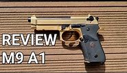 Review WE M9 A1 GOLD GBB