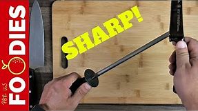 How to Use a Knife Sharpening Rod - Simple and Fast