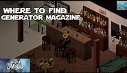 Where to Find The Generator Magazine, 'How to Use Generators' in Project Zomboid