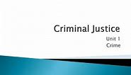 PPT - Criminal Justice PowerPoint Presentation, free download - ID:3165752