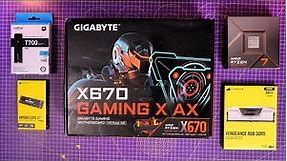 Gigabyte X670 X Gaming X AX AMD motherboard feature review