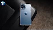 iPhone 12 Pro Max Spigen Quartz Hybrid Case Review! Spigen's New Clear Case!
