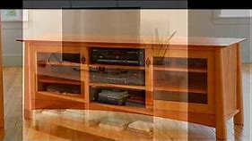 Fantastic Cherry Wood TV Stands For Flat Screens