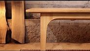 Making Red Oak Dining Table // Folding Table // Woodworking