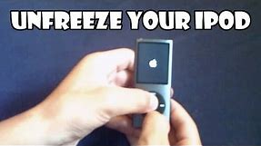 How to: Unfreeze your iPod