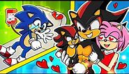 AMY ABANDONED BABY SONIC and Has a Happy Family with Shadow! Don't Leave Me! | Sonic the Hedgehog 2