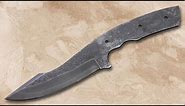 Ranger Knife 1095 High Carbon Steel Blank Blade Collector Hunting Knife Handmade,Knife Making Supply