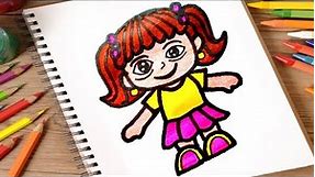 Barbie Doll Drawing || How to Draw a Barbie || Step by step @drawing1453