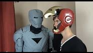 Iron Man Power Suit #12 | Wireless Faceplate Electronics | James Bruton