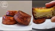 How to make Canelé without fluted Canelé molds and even Beeswax Coating || Petit Plats