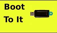 Boot to USB