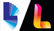 Alphabetical Logo Design L