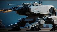 Mech Tanks of the Future: AI-Generated Super Heavy Armor Vehicles