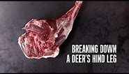 How to Break Down a Deer's Hind Leg 101 with MeatEater