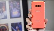 Galaxy S10e Unboxing and Impressions - Its So PINK!