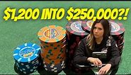 $250,000 for 1st Place! Beau Rivage Heater Main Event $1,200 $1M GTD Tournament! Poker Vlog #94
