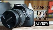 Canon EOS 3000D Review, Pros and Cons - Budget DSLR with Wi Fi