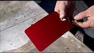 Candy Apple Red Custom Paint Samples, 3 To See, House of Kolor, lastchanceautorestore com