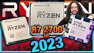 AMD Ryzen 7 2700X in 2023: Benchmarks vs. 5800X3D, 7800X3D, & More CPU Upgrades