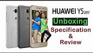 HUAWEI Y5 2017 | Unboxing- Full Specification and Review