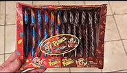 Trying Fruity Pebbles & Cocoa Pebbles Cereal Flavored Holiday Candy Canes!