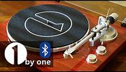 Review of 1byone Belt Drive Turntable / Record Player that transmits audio to Bluetooth Speakers
