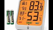 ThermoPro TP53 Hygrometer Thermometer Humidity