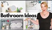 GENIUS Bathroom Organizing Ideas For EVERY Organizing Style 🐝 🦋 🐞 🦗