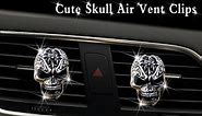 Cute Skull Air Vent Clips