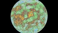 This colorful map of Mercury reveals the planet’s rugged surface in unprecedented detail