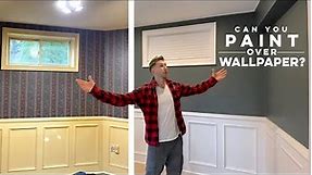 Painting Wallpaper: Can You? SHOULD You? (Watch This First!)