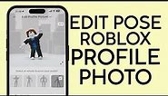 How to Pose Roblox Avatar in Your Roblox Profile Photo (2023) | Change Emote Pose Roblox