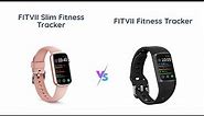 FITVII Slim vs FITVII: Fitness Tracker Comparison!