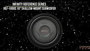 Infinity REF1000S Reference Series 10" Shallow-mount Component Subwoofer