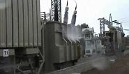 110 kV transformer switching on line