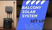 How to install EcoFlow PowerStream Balcony Solar System