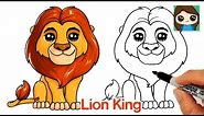 How to Draw The Lion King 🦁 Mufasa