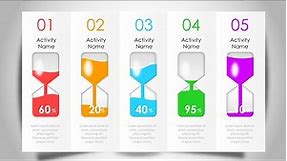 Create Hourglass Animated PowerPoint Slide | Best for Business presentations