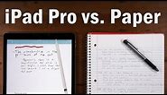Best Note-Taking Device Ever? iPad Pro vs. Paper Notebooks