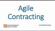 Agile Contracting